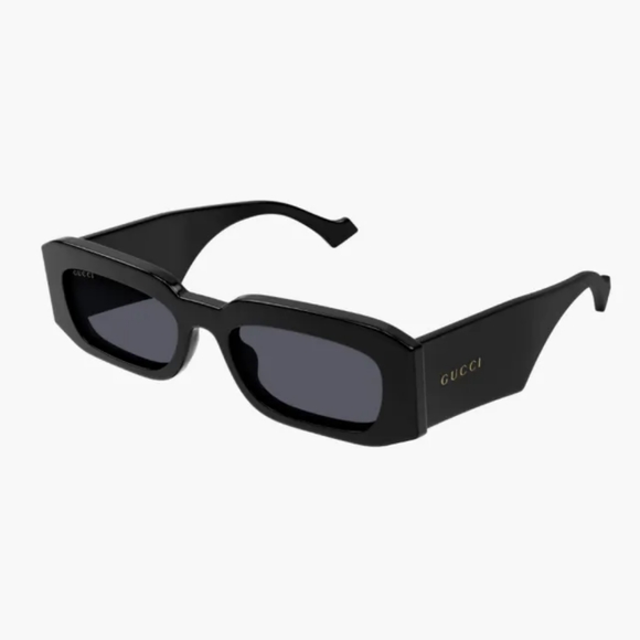 NEW GUCCI UNISEX BLACK SQUARE GG1426S 001 SUNGLASSES